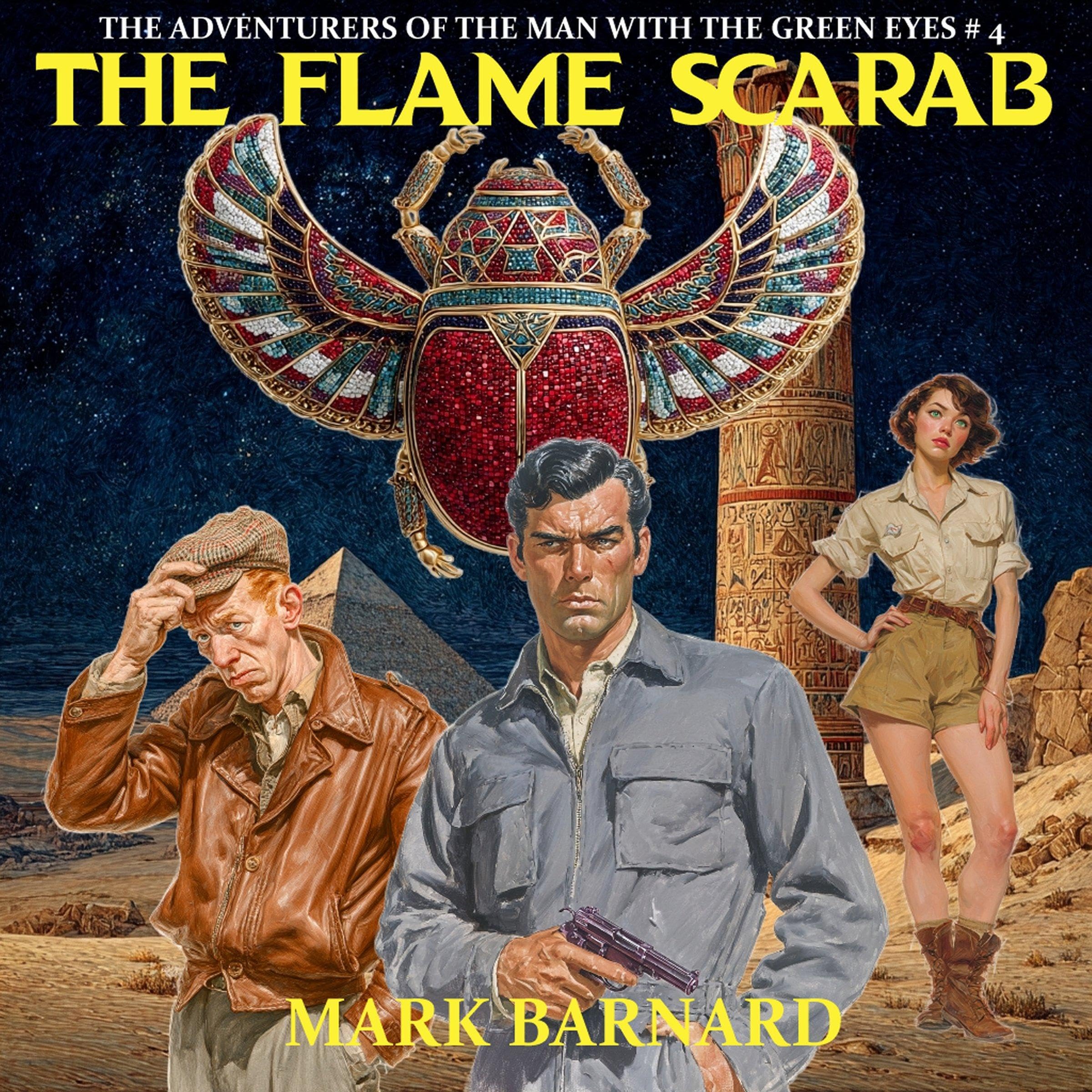 Cover art for The Flame Scarab