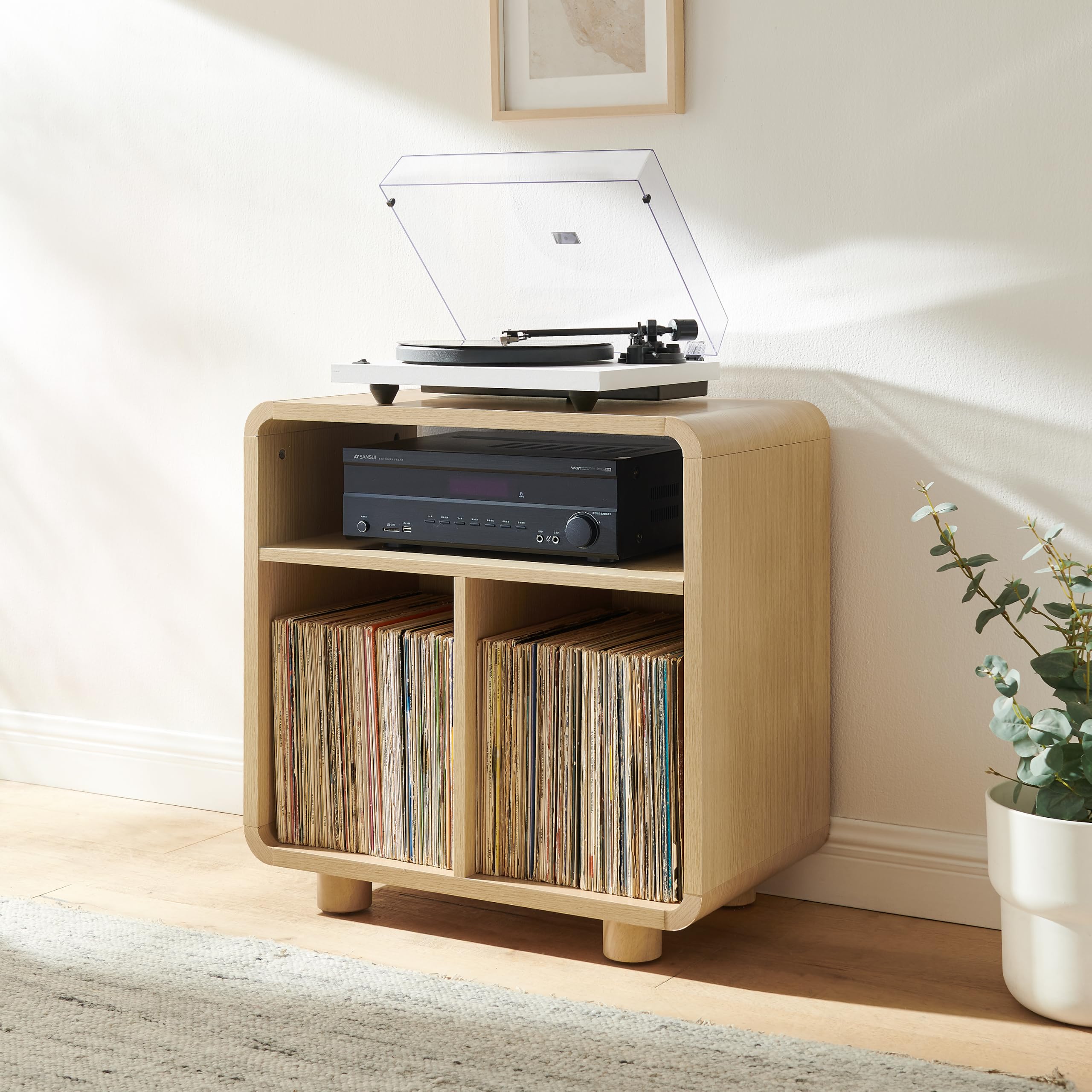Amazon.co.jp: Crosley Furniture Zoe モダンレコードプレーヤー