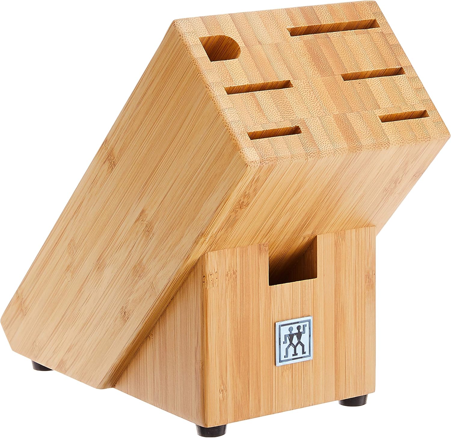 Zwilling Knife Block Four Star 7 Parts, Stainless Steel, Silver/Black, 48 x 38 x 28 cm