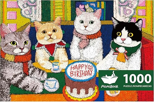 Miniatura 12 de Rompecabezas MOMIBOOK para Adultos 1000 Piezas Rompecabezas de Panda Cómodo, Imagen de Pintura con Flocado Chino Rompecabezas Difícil Desafiante