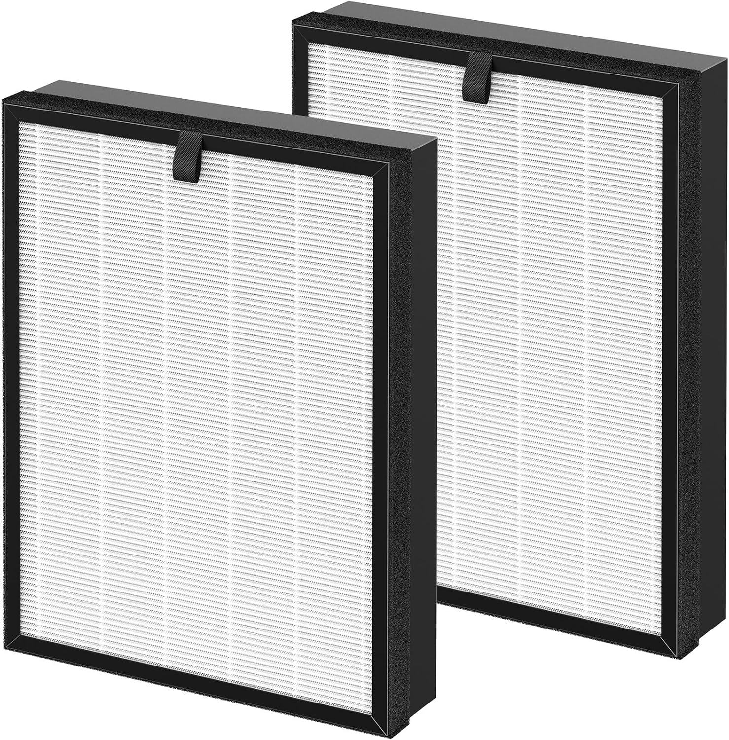 400 Replacement Filter Compatible with Puro 400 Air Purifier, 3-in-1 Filtration System with Activated Carbon Filter, 400 Air Purifier Replacement for 99.97% Air Pollutants, Odor and Smoke, 2 Pack