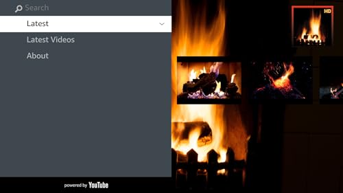 Fireplace Burning Wood HD