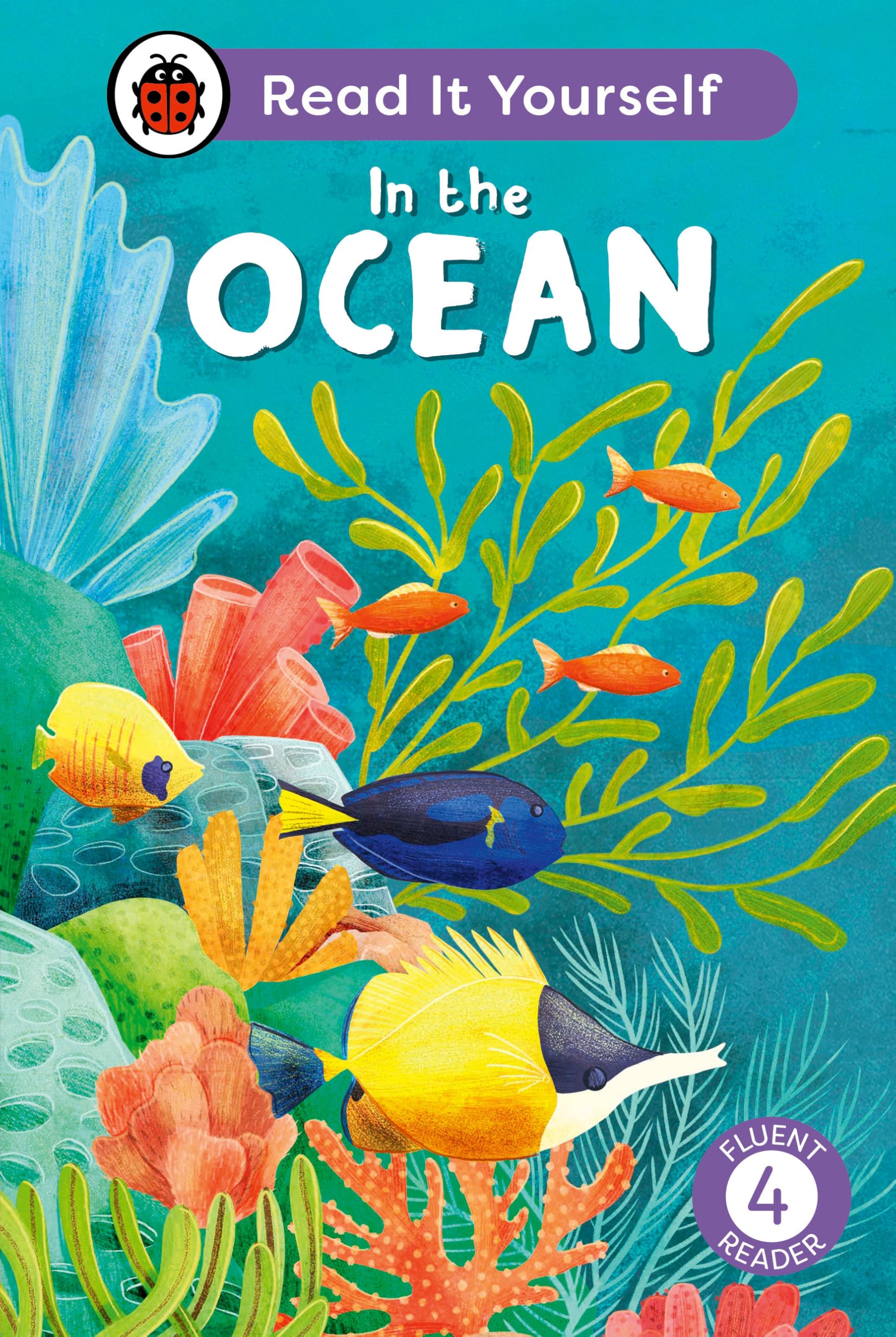 Ladybird - In the Ocean - Level 4 Fluent Reader - Hardback Book