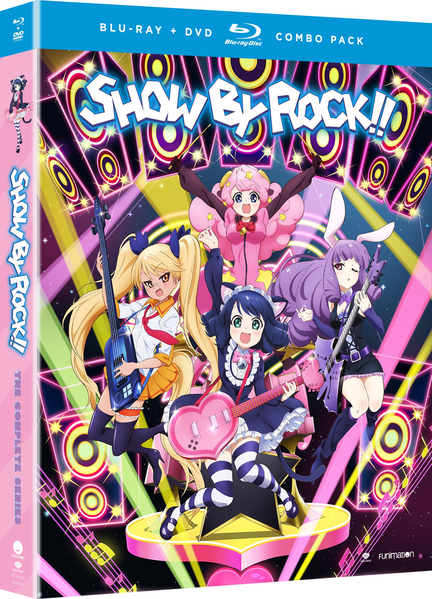 Show By Rock The Complete Series Blu Ray Dvd Combo Desertcart