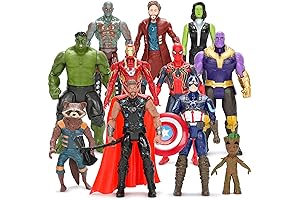 Super Hero Action Figure Set - Ultimate Movie Collection for Kids and Fans