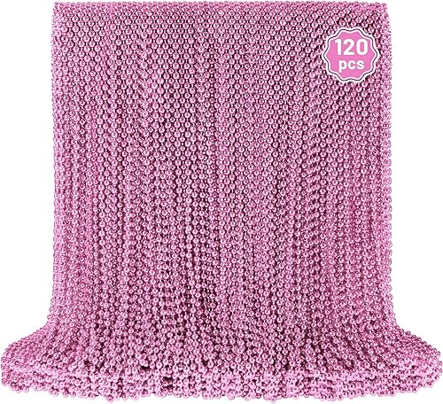 Miniatura 26 de YAXINRUI 30 piezas cuentas de Mardi Gras, collares de cuentas para fiesta de Mardi Gras, Navidad, San Patricio, regalos de fiesta, accesorios de 10