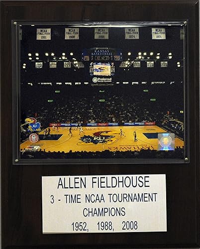 NCAA Basketball Allen Fieldhouse Arena Player Plaque
