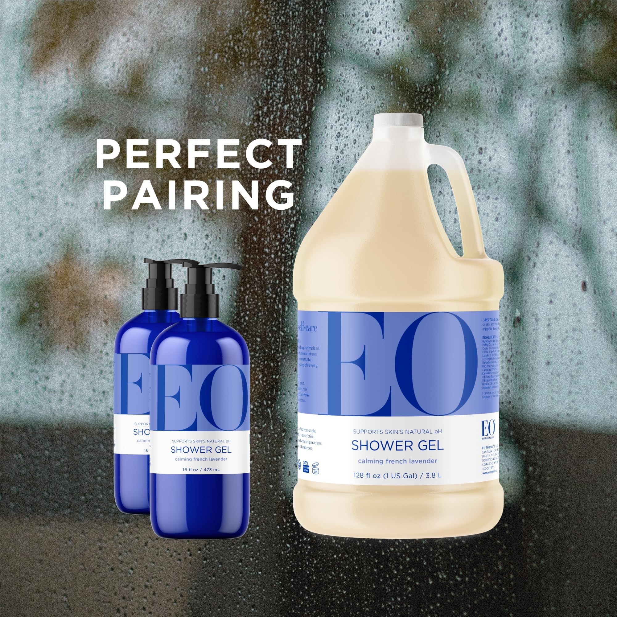 EO Shower Gel Body Wash with Vegetable Glycerin and Vitamin A