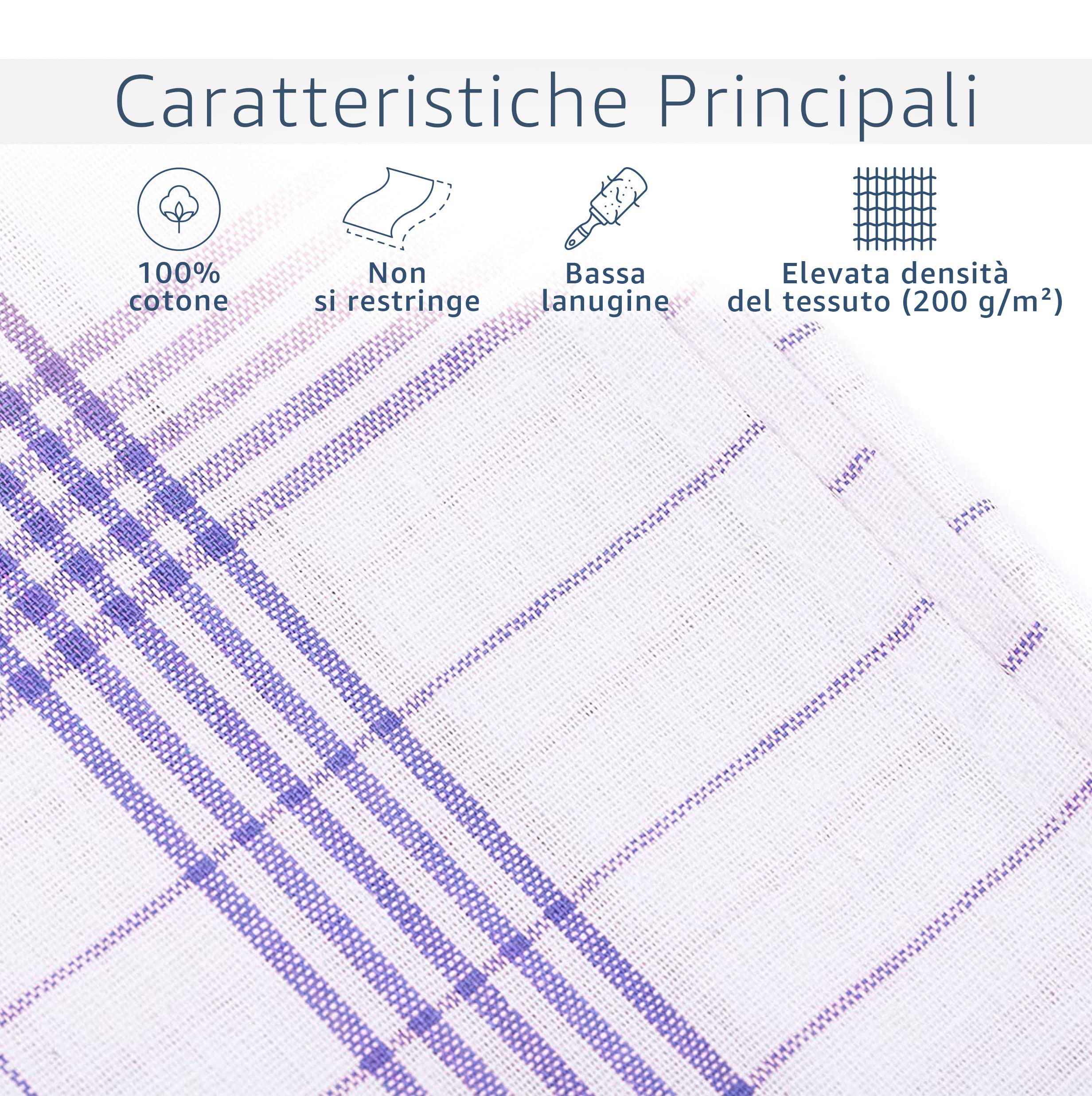 Strofinaccio Cotone RSPB Shruti - Pulcinella Di Mare Blu 45x65 Cm