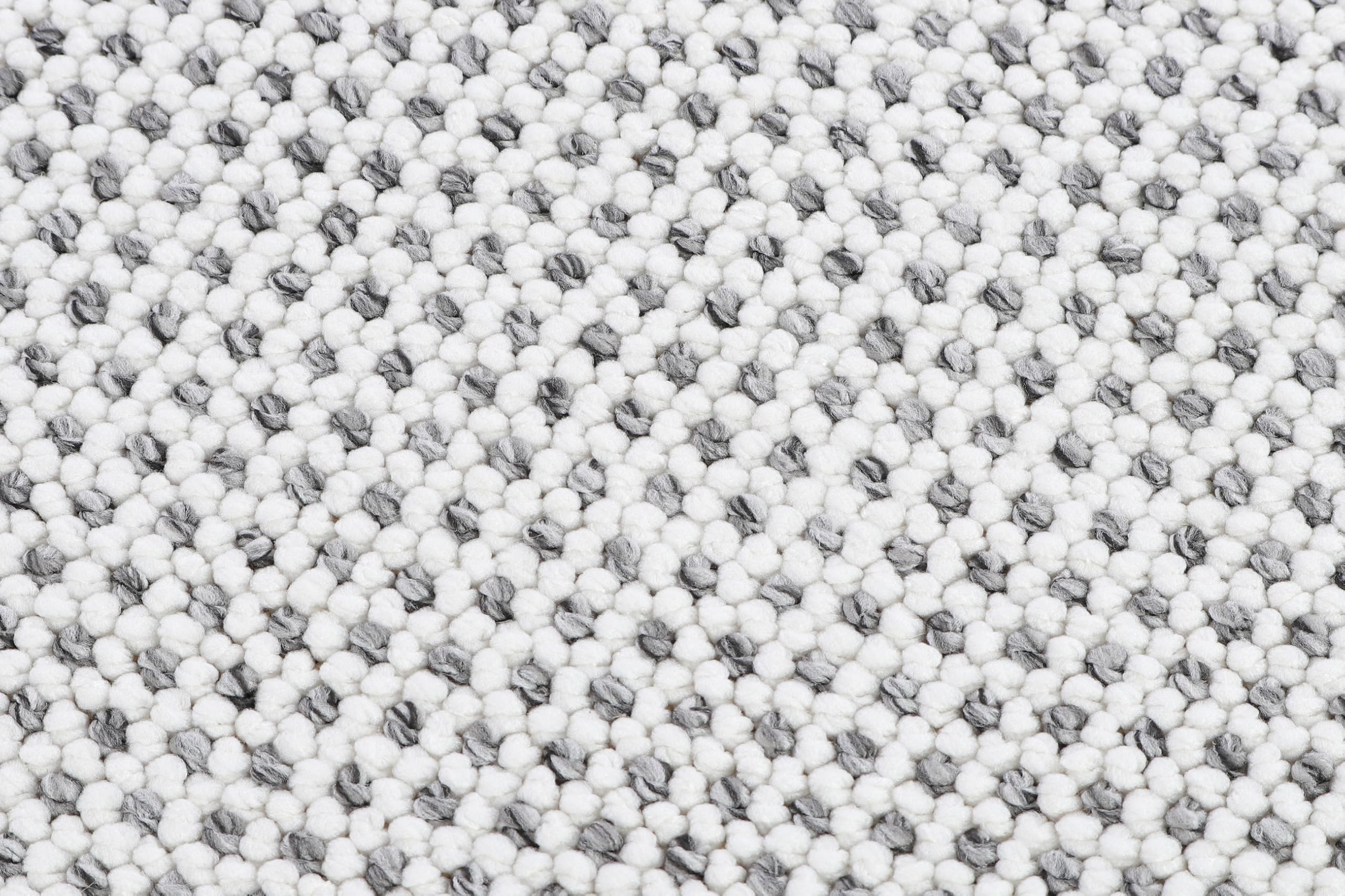 TAPISO Agra Tapis Poils Courts Bouclé à Franges Moderne Gris Uni Tapis Salon Chambre Adulte Salle à Manger Oeko-TEX Résistant Epais 200 x 300 cm