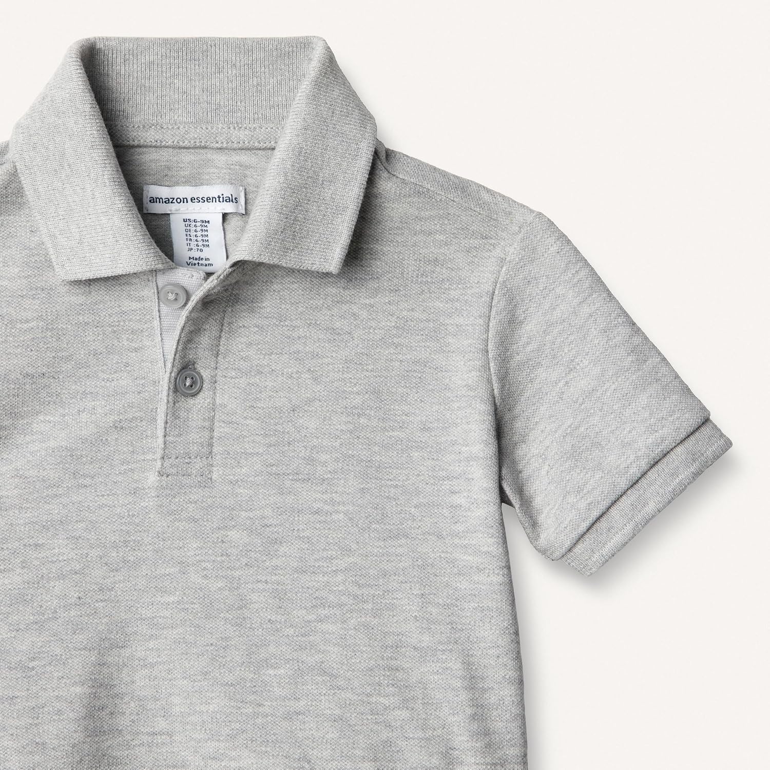 Amazon Essentials Toddler and Baby Boys' Cotton Spandex Polo Shirt