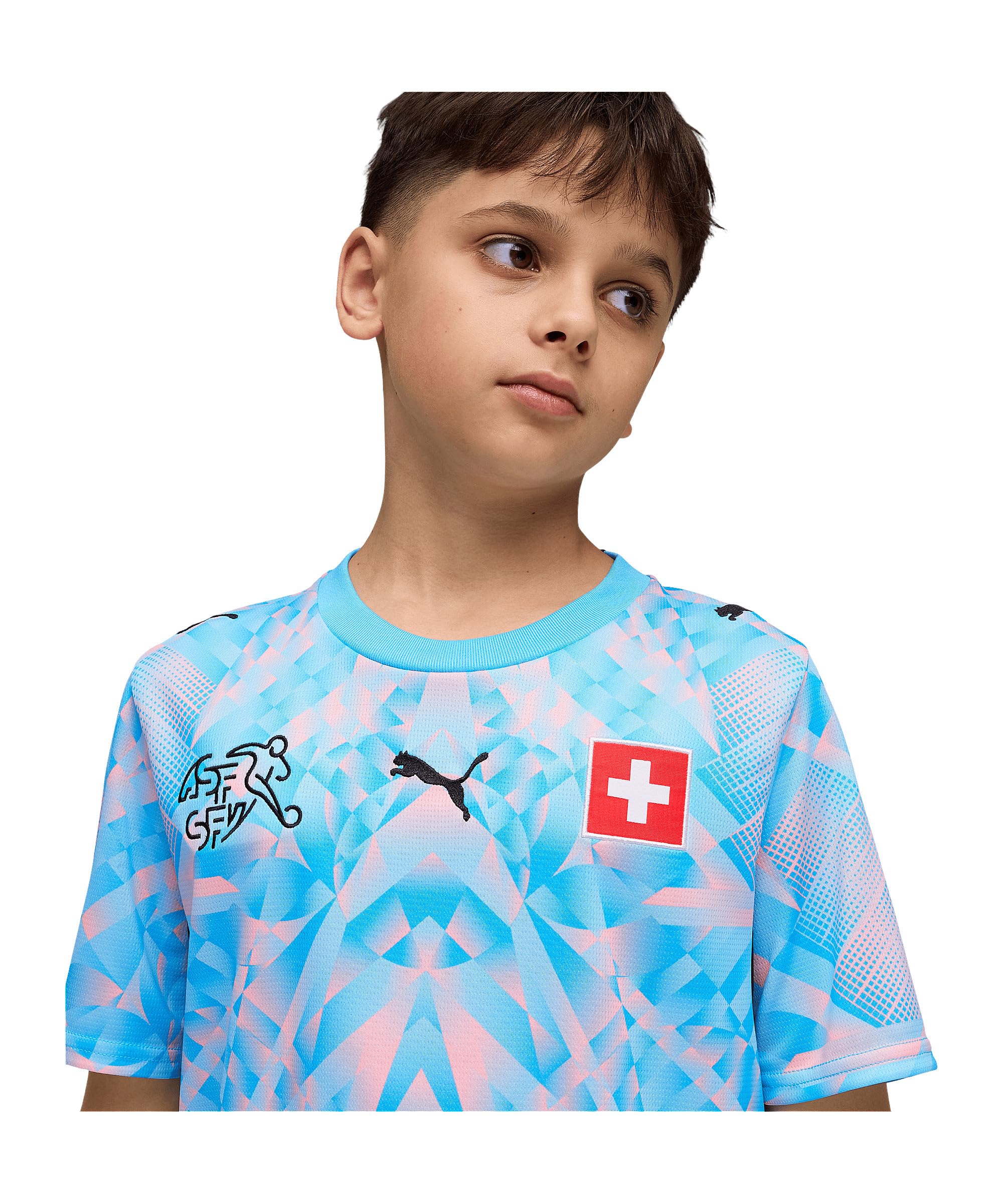 PUMA SFV Schweiz Replica Torwarttrikot Home WM 2026 Kids Kinder