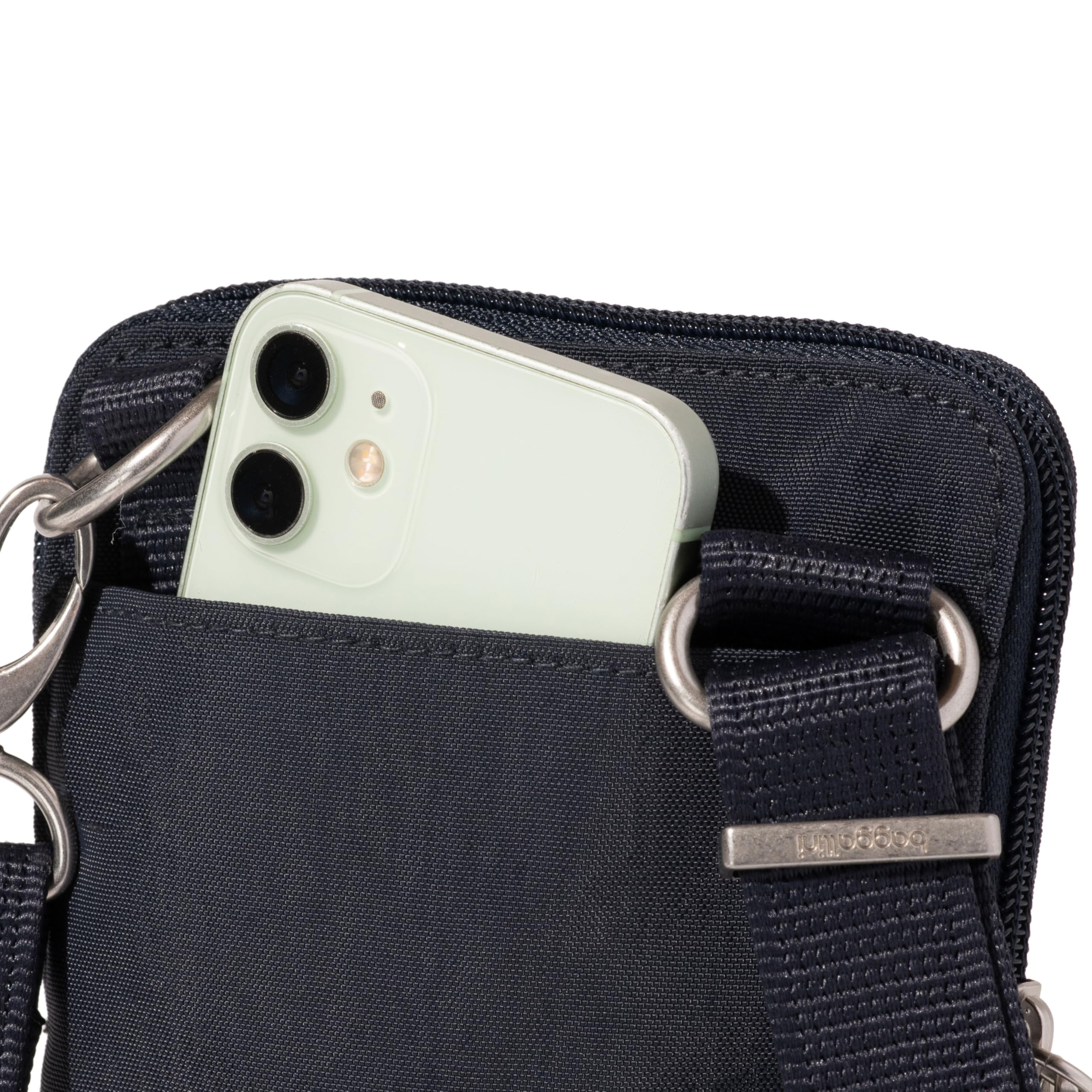 Baggallini Securtex Anti-Theft Activity Torba crossbody, Francuski granat, One Size