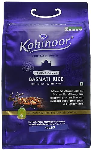 Kohinoor Arroz Basmati Extra Sabor 10lbs