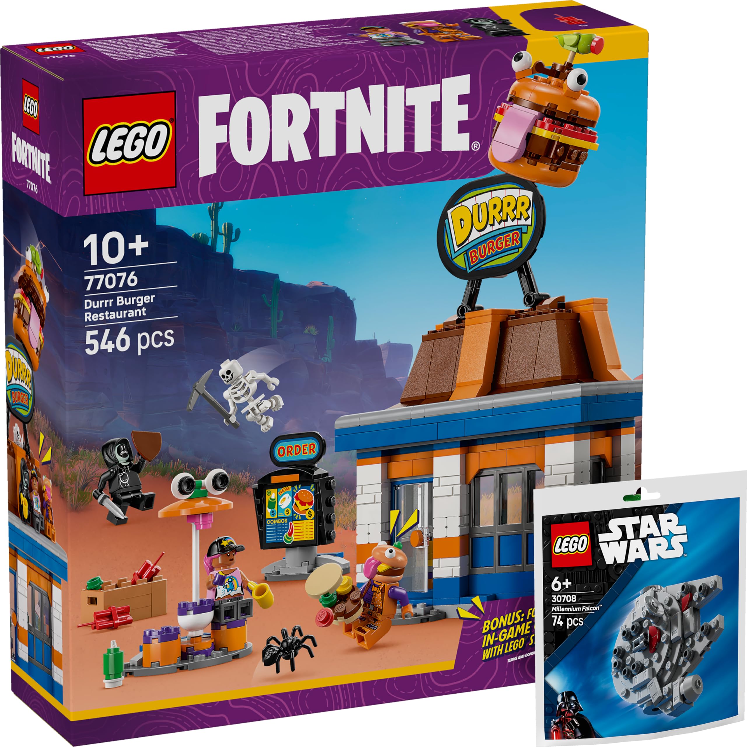 Lego Fortnite Burger Restaurant - Lego Durrr Burger 77076