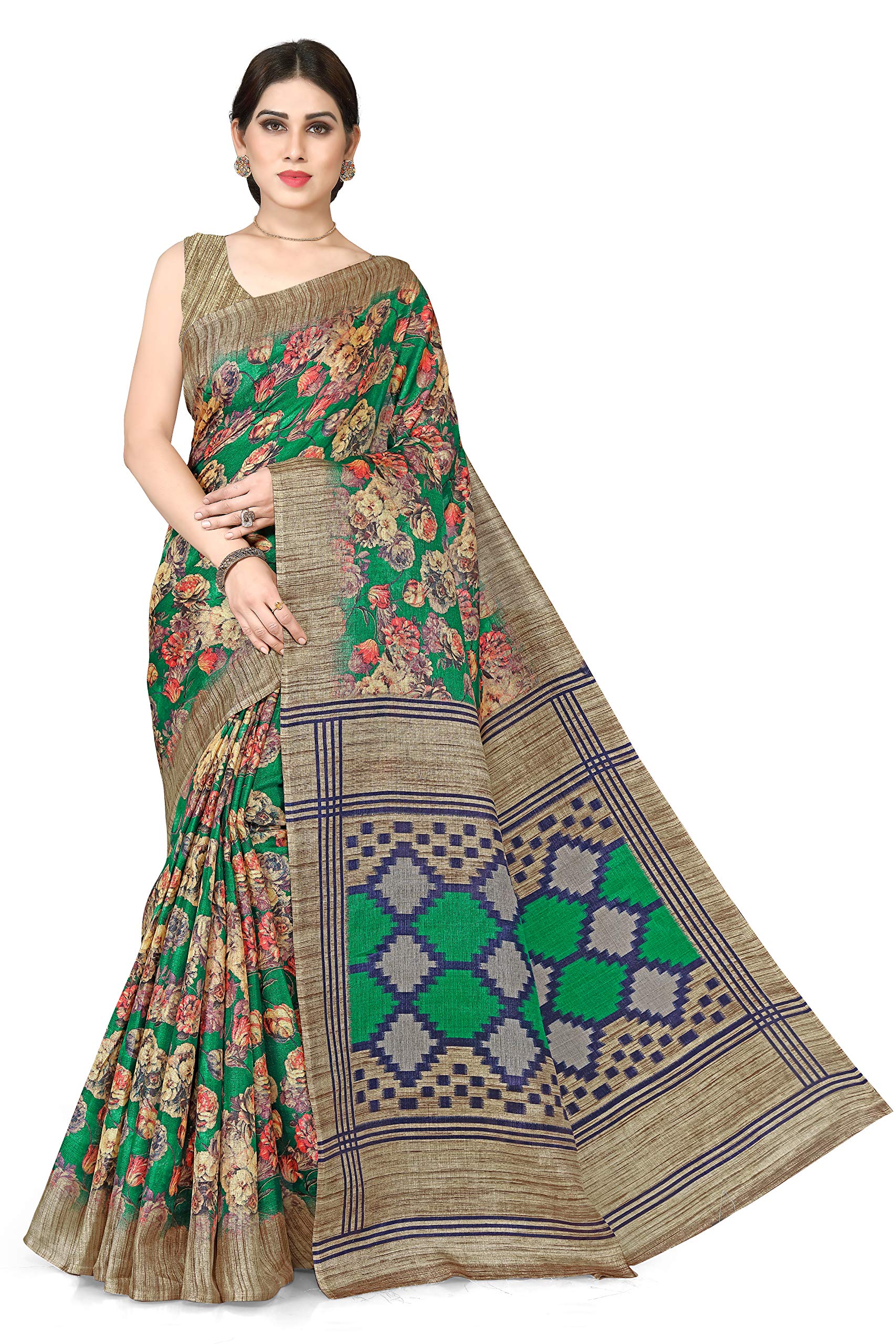 Bollywood Printed Designer Sari for Women