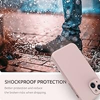 Vista 22 de SURPHY Compatible con iPhone 13 Mini Funda con Protector de Pantalla, (Protección de Cámara y Forro de Microfibra Suave) Funda de Teléfono