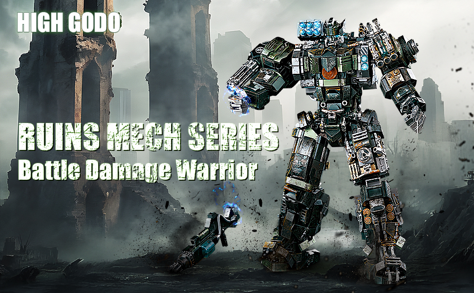 Amazon.com: HIGH GODO Mech Building Blocks Set for Adults