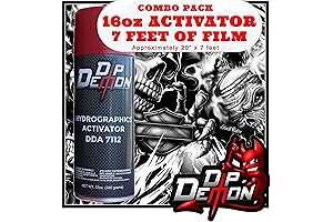Hydrographic Film Activator Combo Kit Ghost Rider Biker Hydro Dipping 16oz Dip Demon