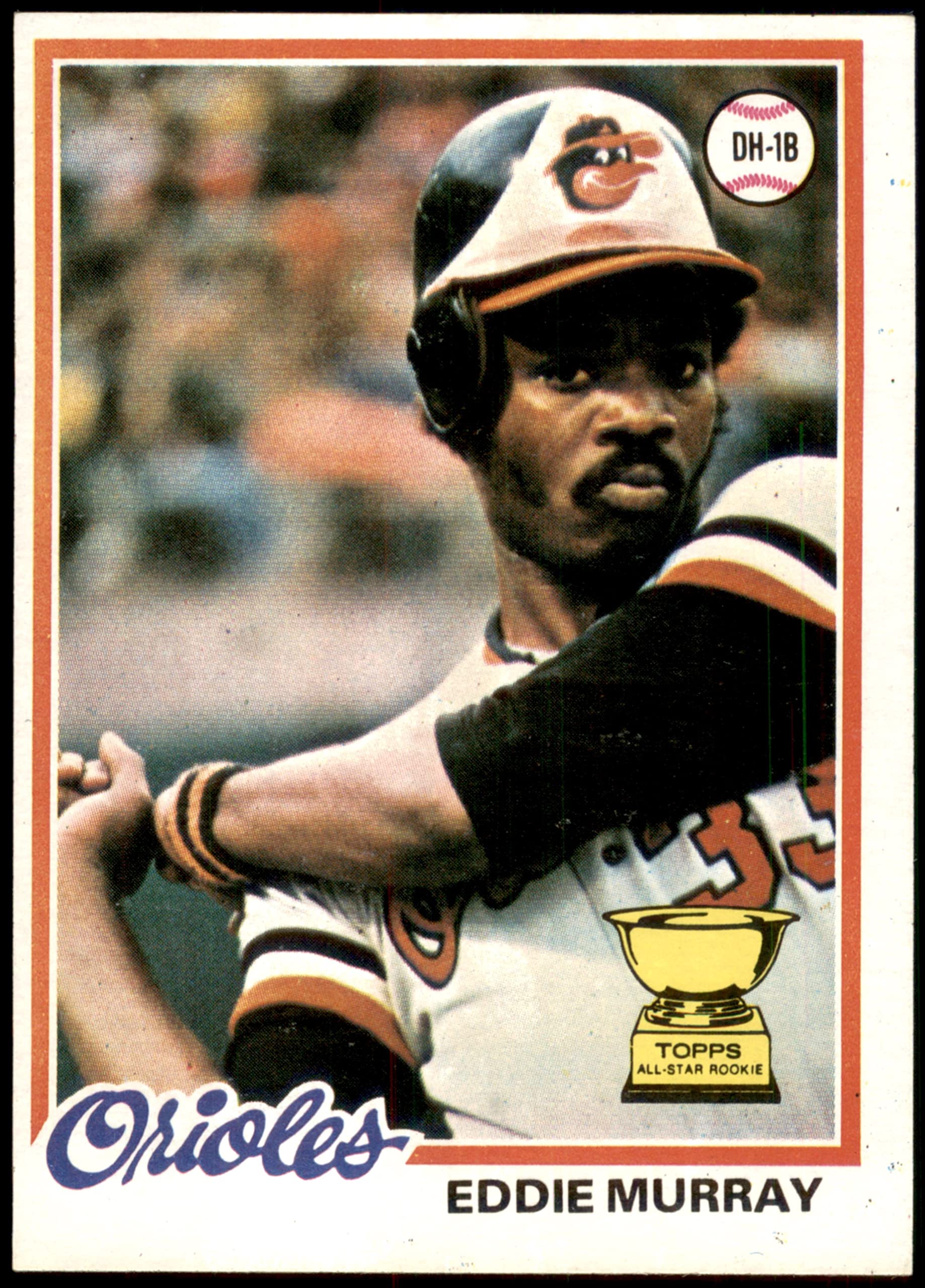 Amazon.com: 1978 Topps # 36 Eddie Murray Baltimore Orioles (Baseball Card)  EX Orioles : Collectibles & Fine Art