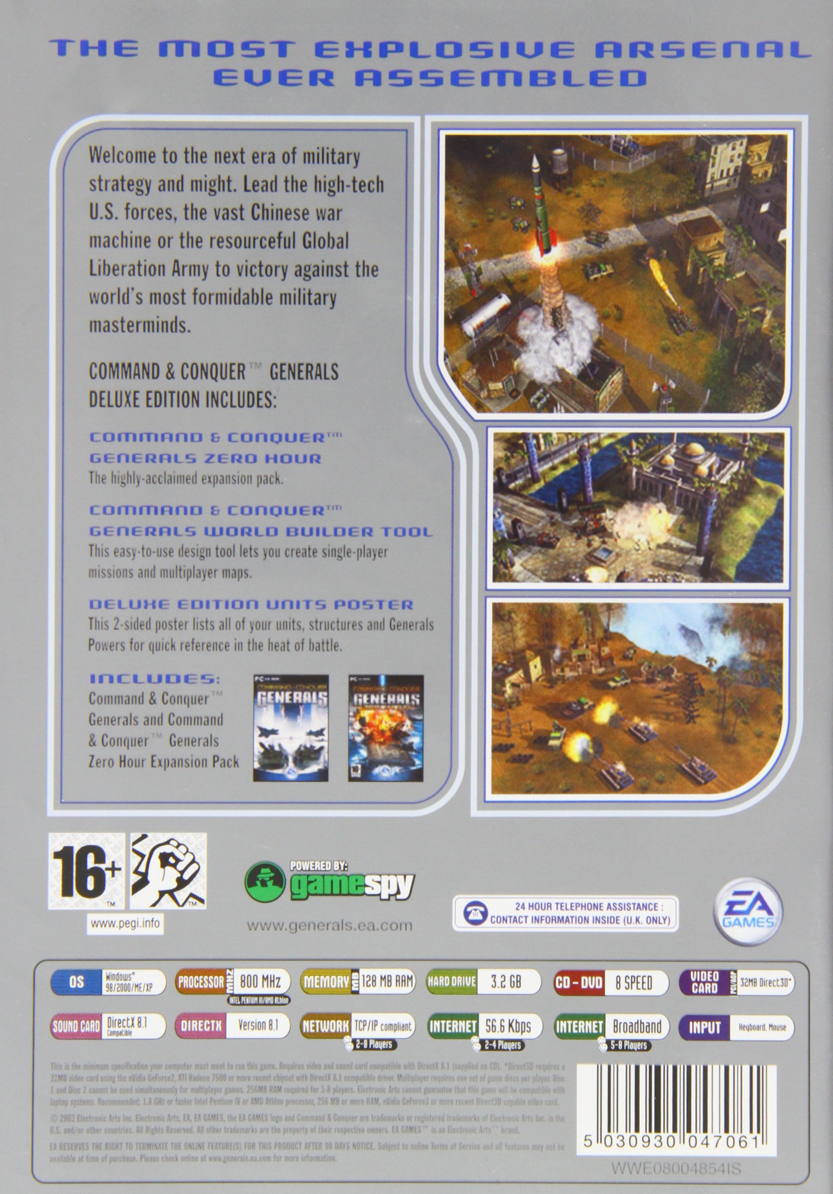 Command and Conquer Generals Deluxe Edition: PC: Video Games