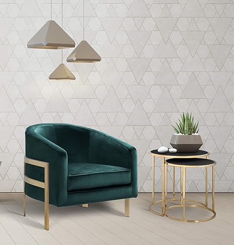 Miniatura 1 de Iconic Home Monte Marco de acero moderno y contemporáneo terciopelo Bucket Club silla