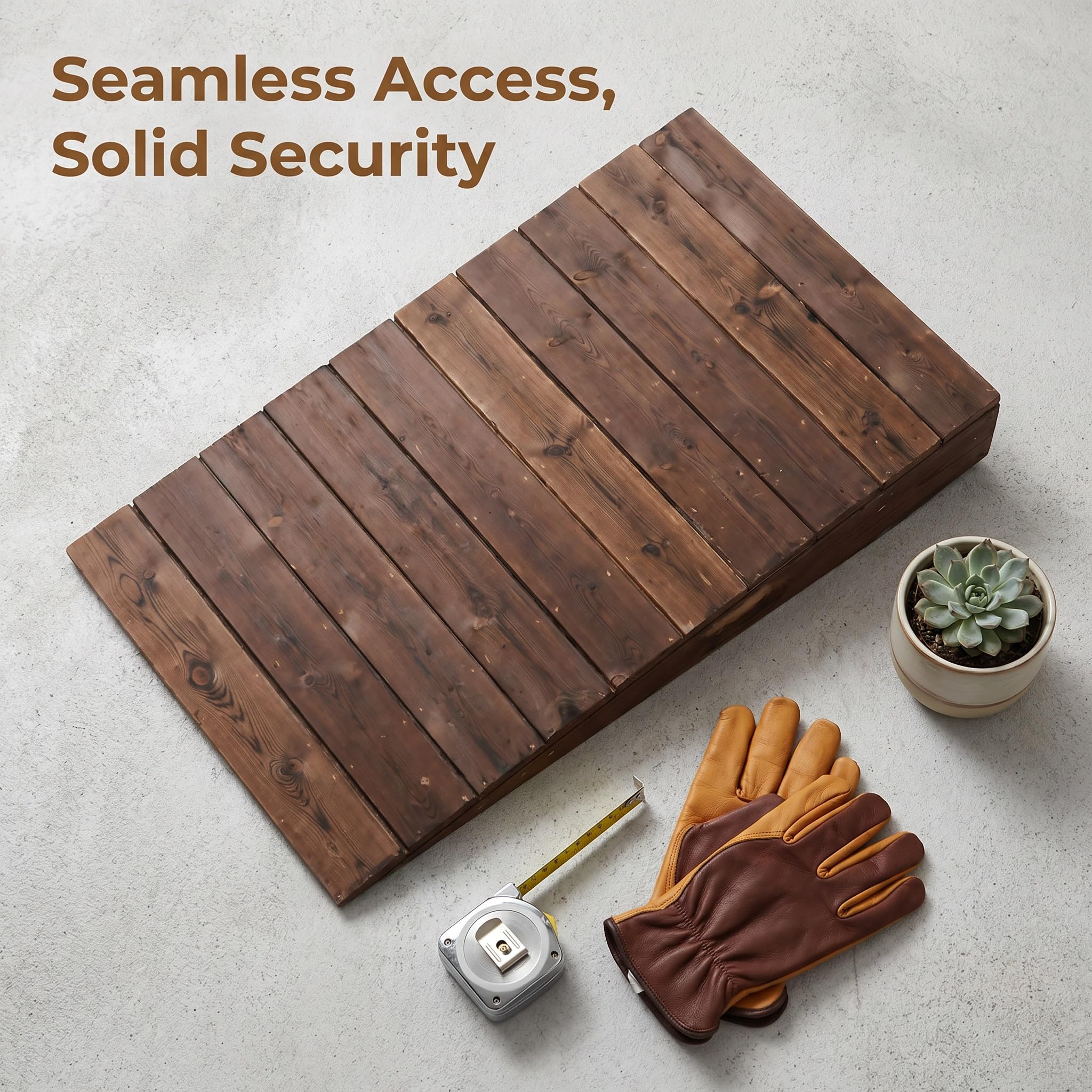 Rampa De Umbral De Madera De Alta Resistencia, Rampa Antideslizante para Puertas Y Escaleras Domésticas, Rampa De Acceso Ideal para Personas con Discapacidad, One Color 60-S