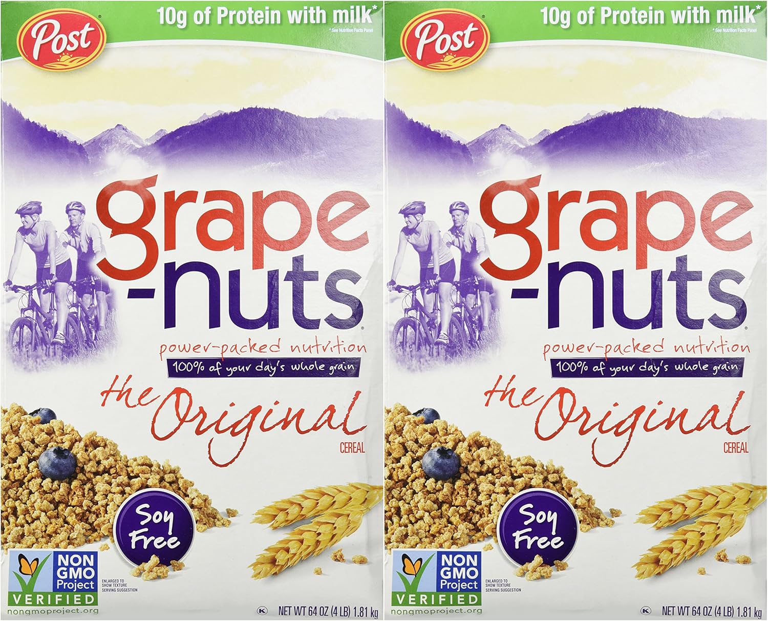 Post GrapeNuts Cereal, 64Ounce Boxes (Pack of 2) by GrapeNuts Amazon.ca Grocery & Gourmet Food