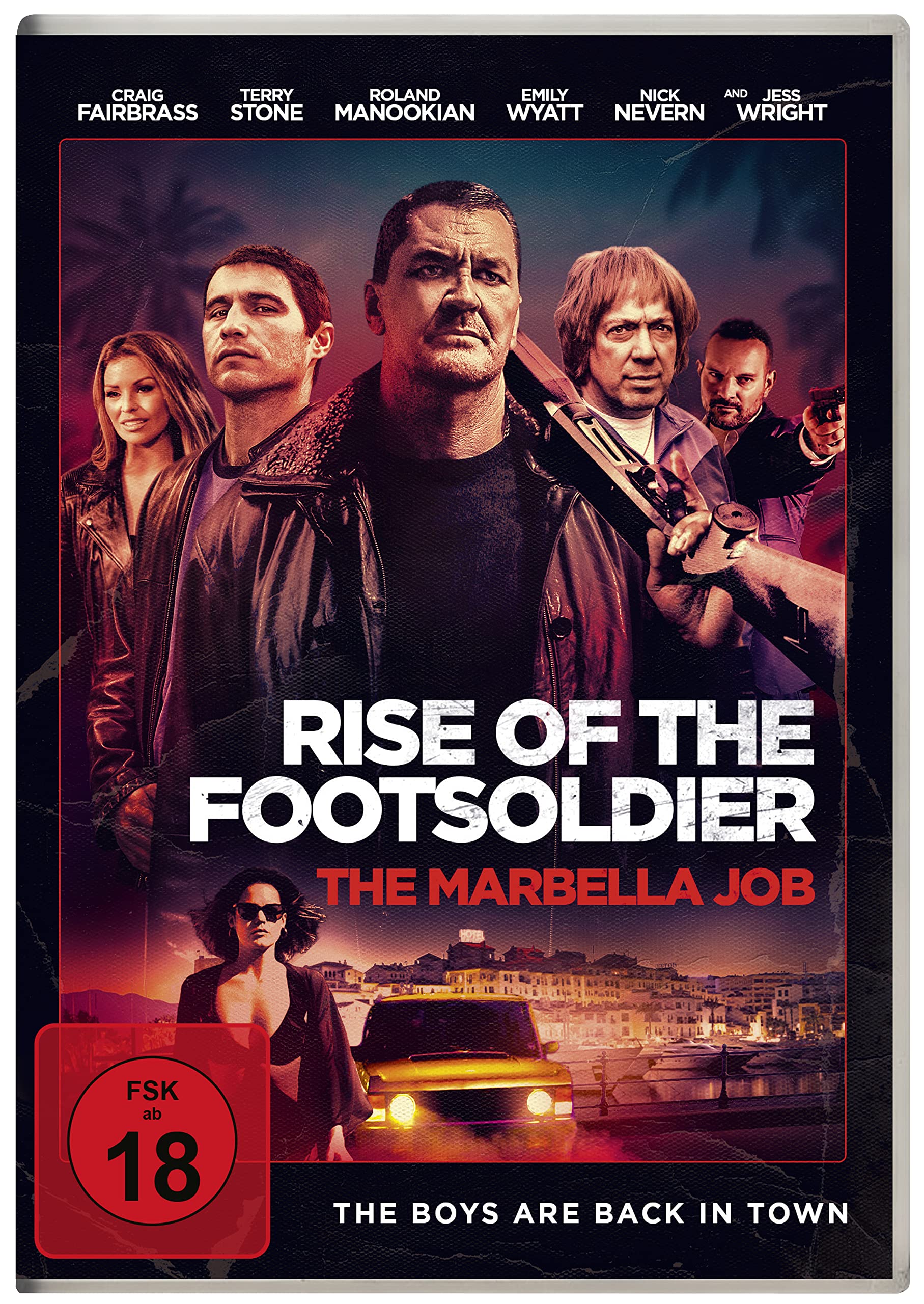 Rise of the Footsoldier: The Marbella Job uncut thriller de acción criminal en formato DVD