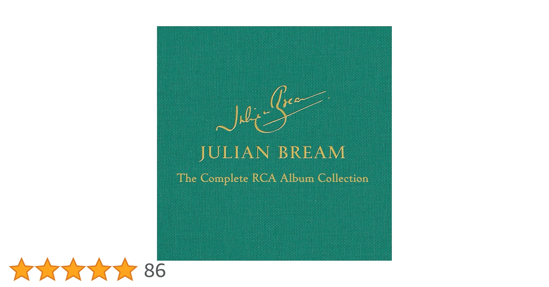 Amazon.co.jp: Julian Bream The Complete Album Collection