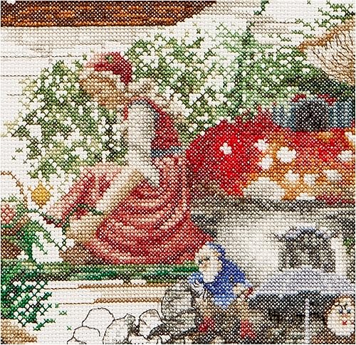 Miniatura 2 de Thea Gouverneur - Kit de punto de cruz contado - Efteling - Aida - 16 unidades - Kit de bordado para adultos - Hilos de bordado DMC y otros