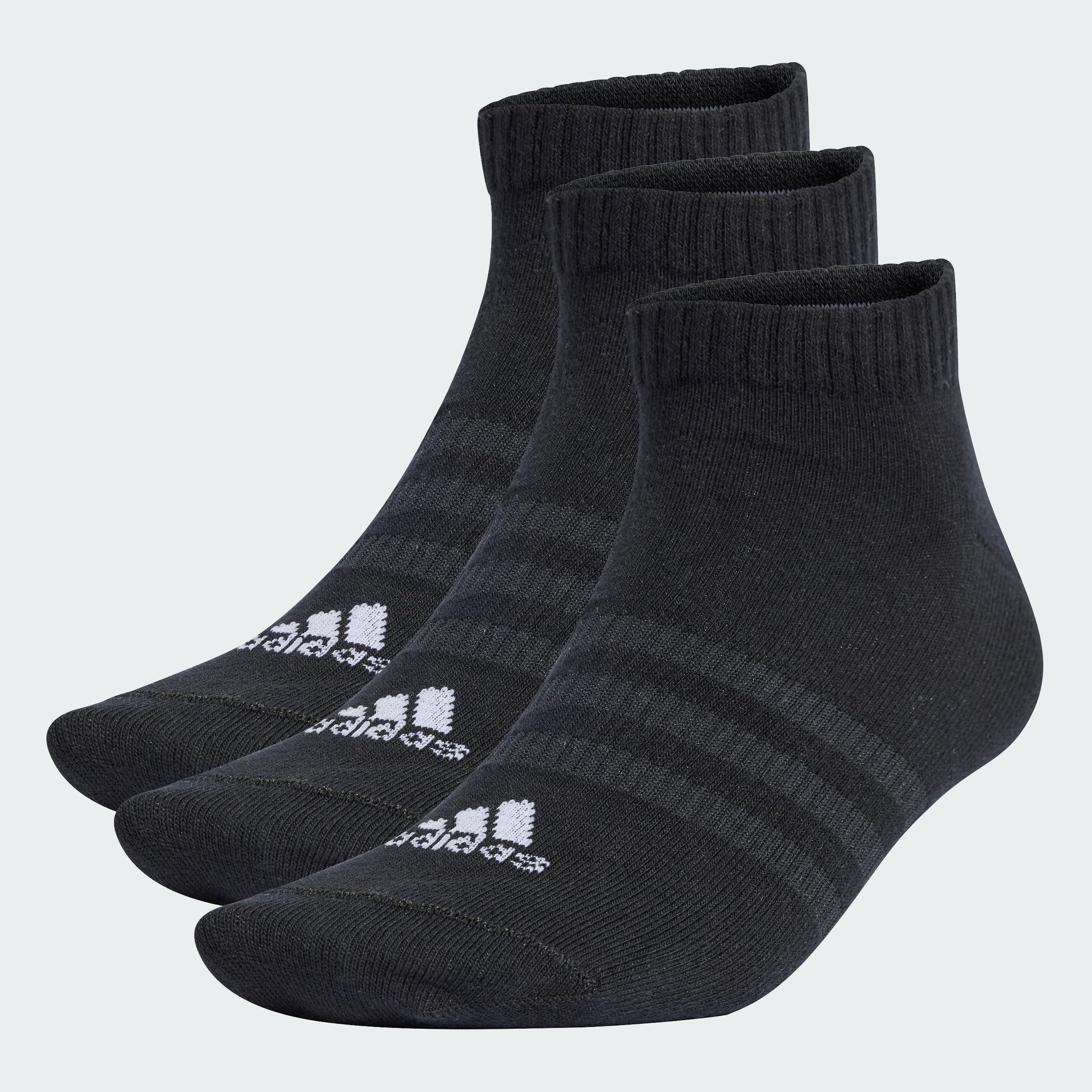 adidas Uniseks Skarpeti do kostek, Black/White, S