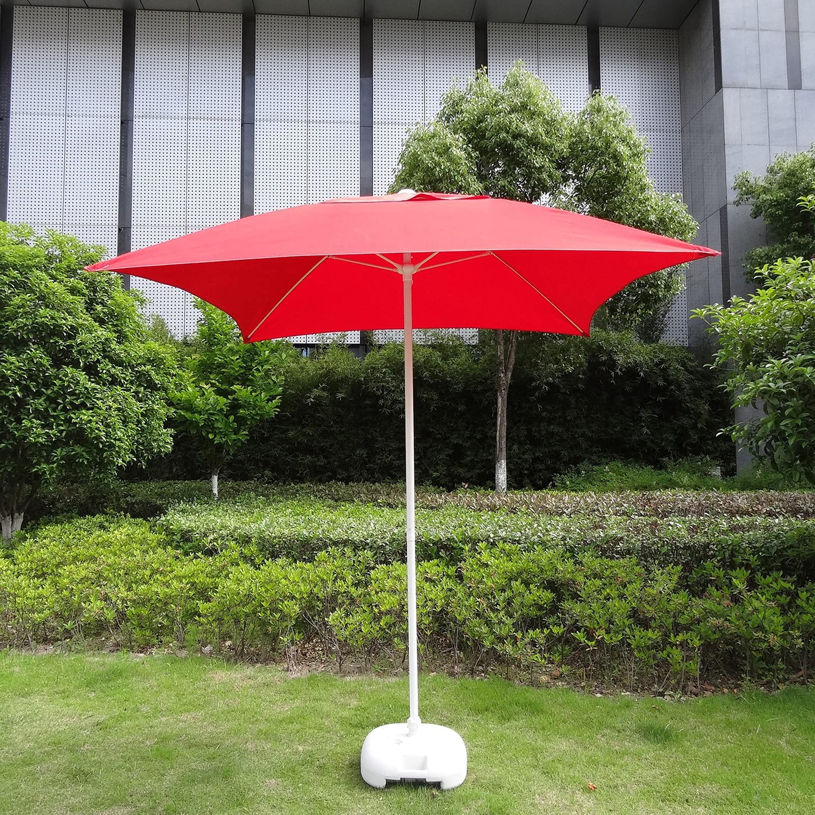 10 offset patio hanging umbrella Kozyard 10' Offset Cantilever Hanging Patio Umbrella Large Market Style for Outdoor Balcony Table or Large Garden Terrace