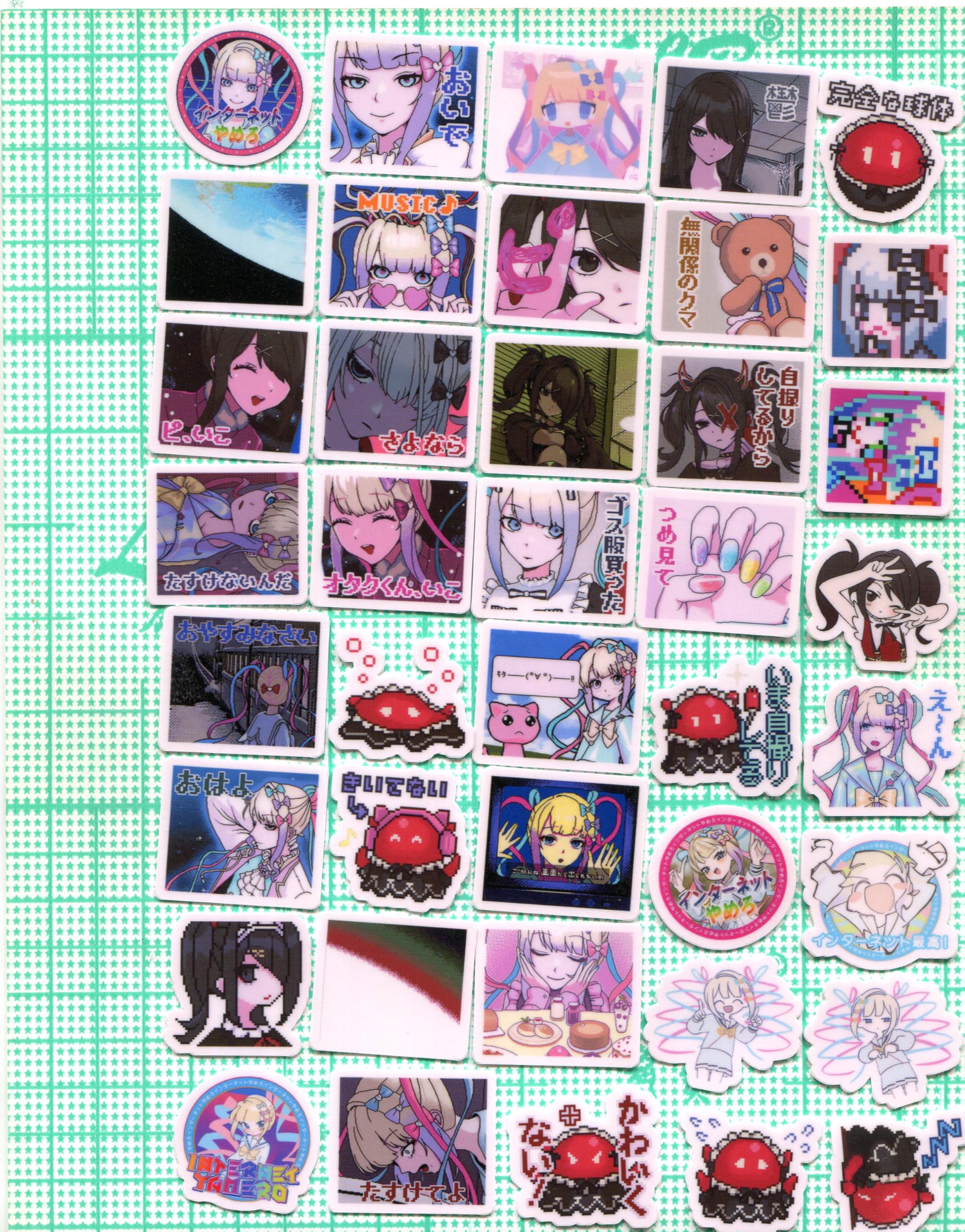 Amazon.co.jp: 二ーディガールオーバードーズ ステッカー 超てんちゃん