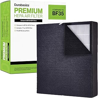 HEPA Filter for Alen Air Purifier Filter Classic, BF35 & Breathe Smart Filter - Durabasics BF35 VOC Filter Fits Alen BreatheSmart Classic Air Purifier - Replacement for Allen Air Filters
