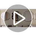 Circle Mirror 28 inch,Frameless Bathroom Mirrors, Round Mirrros for Wall Decor, Circular Mirror,Bathroom Vanity Mirrors