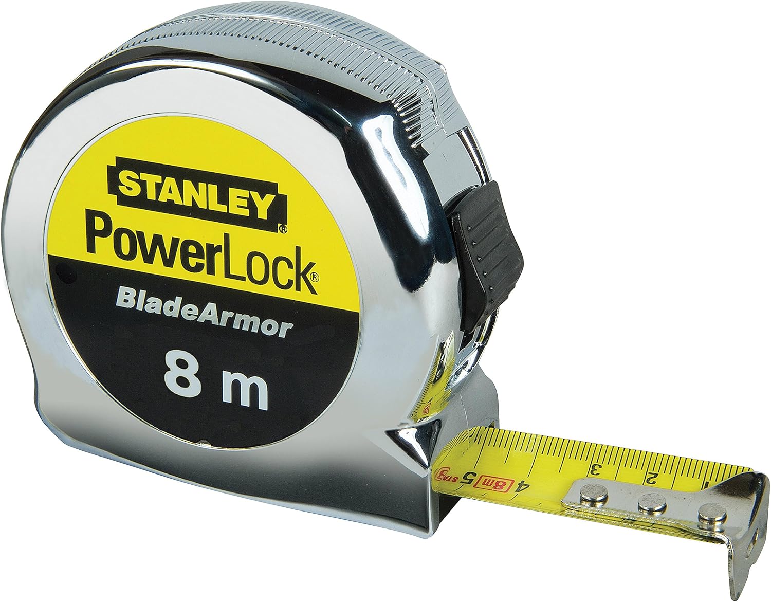Stanley 0-33-527 8m Power Lock Tape with Blade Armor