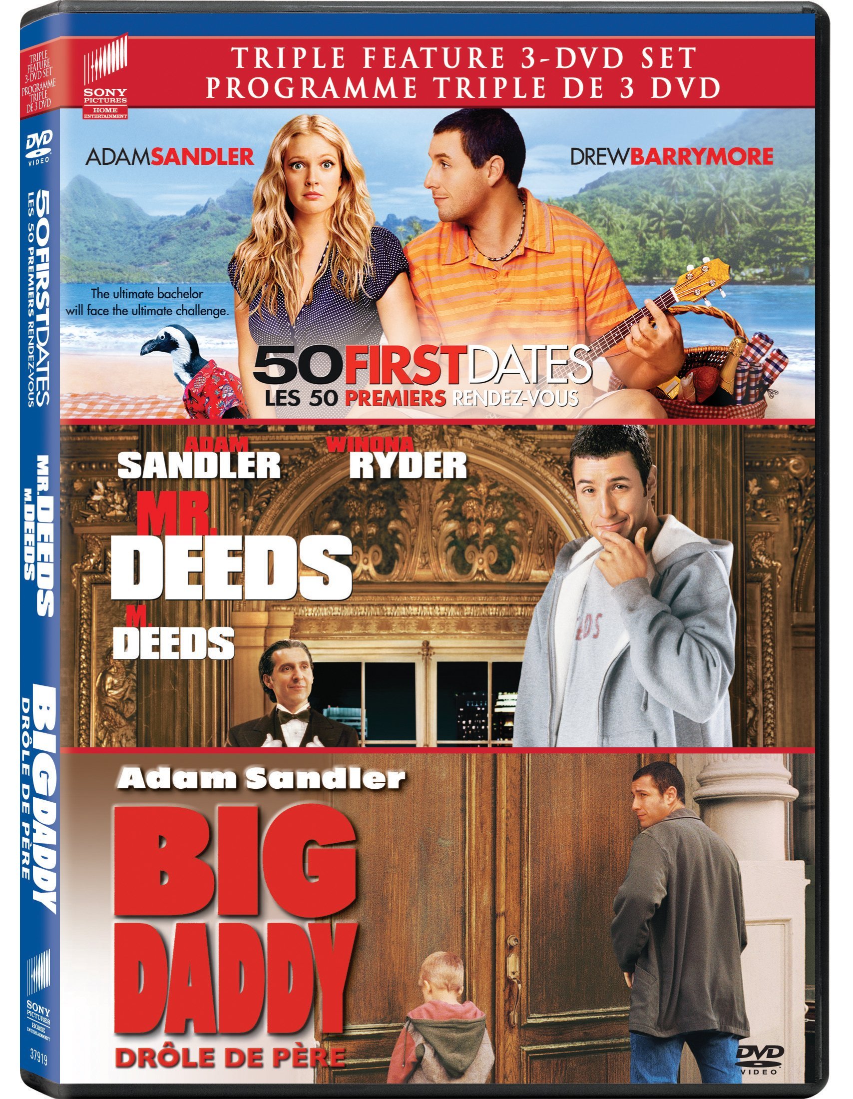 50 First Dates/Mr. Deeds/Big Daddy (Multi Feature, 3 discs) Bilingual [DVD]