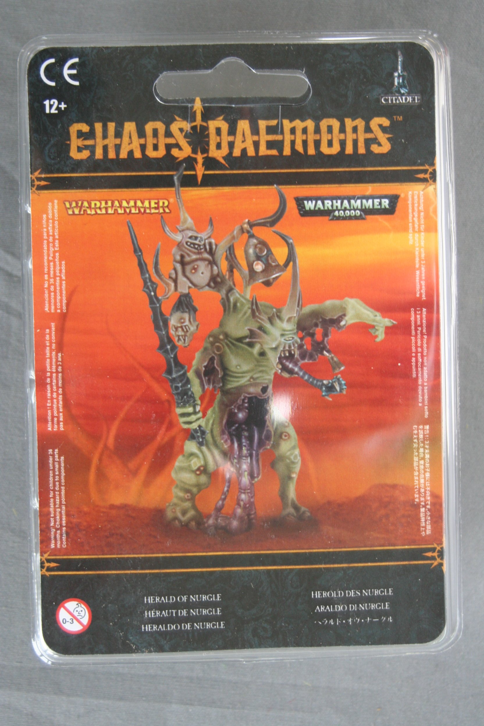 Games Workshop Daemons of Chaos: Herald of Nurgle