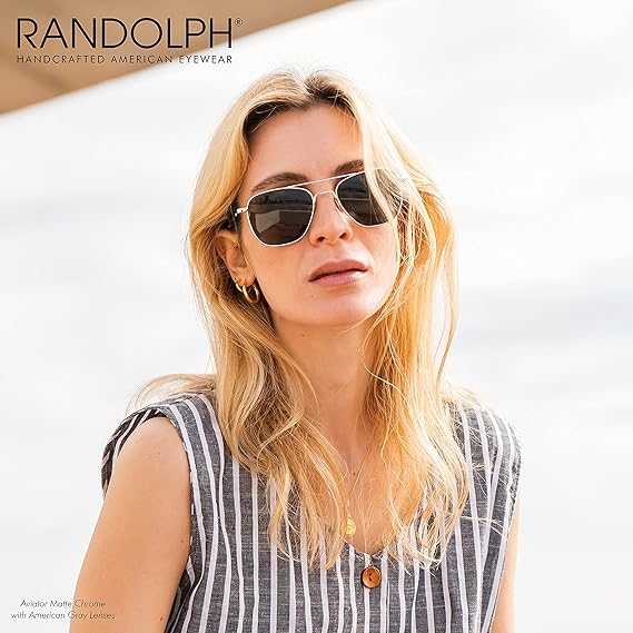Amazon | Randolph Eyewear クラシック アビエイター サングラス