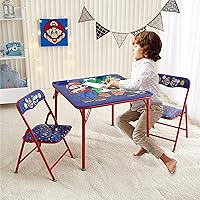 Vista 119 de Idea Nuova Jojo Nickelodeon Siwa - Juego de mesa de 3 piezas con 2 sillas plegables y 1 mesa, a partir de 3 años