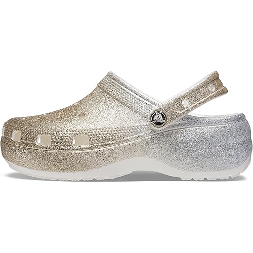 Crocs Women's Classic Platform Glitter Clog
