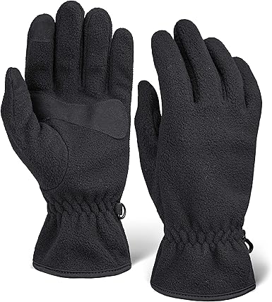 thin fleece gloves