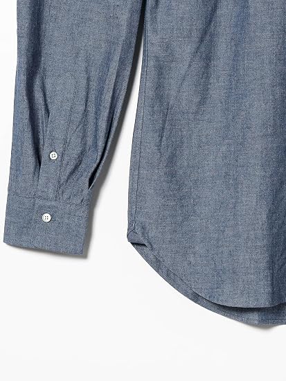 Amazon.co.jp: [ビームスエフ] L/Sシャツ シャンブレー ボタンダウン