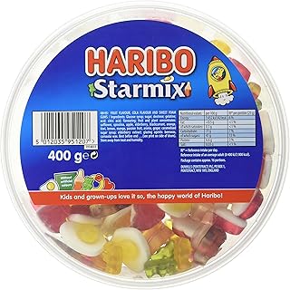 Haribo Starmix Bulk Sweets Drum 400g
