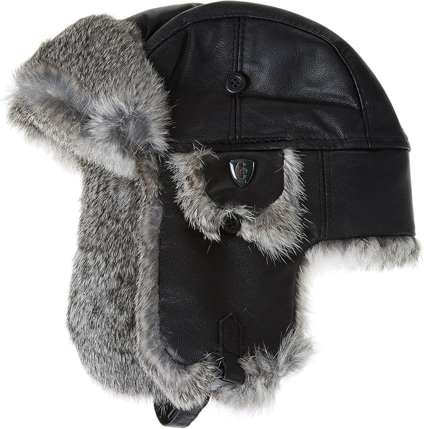 Conte of Florence Cappello Con Paraorecchie Nero 58 cm : Amazon.it:  Abbigliamento