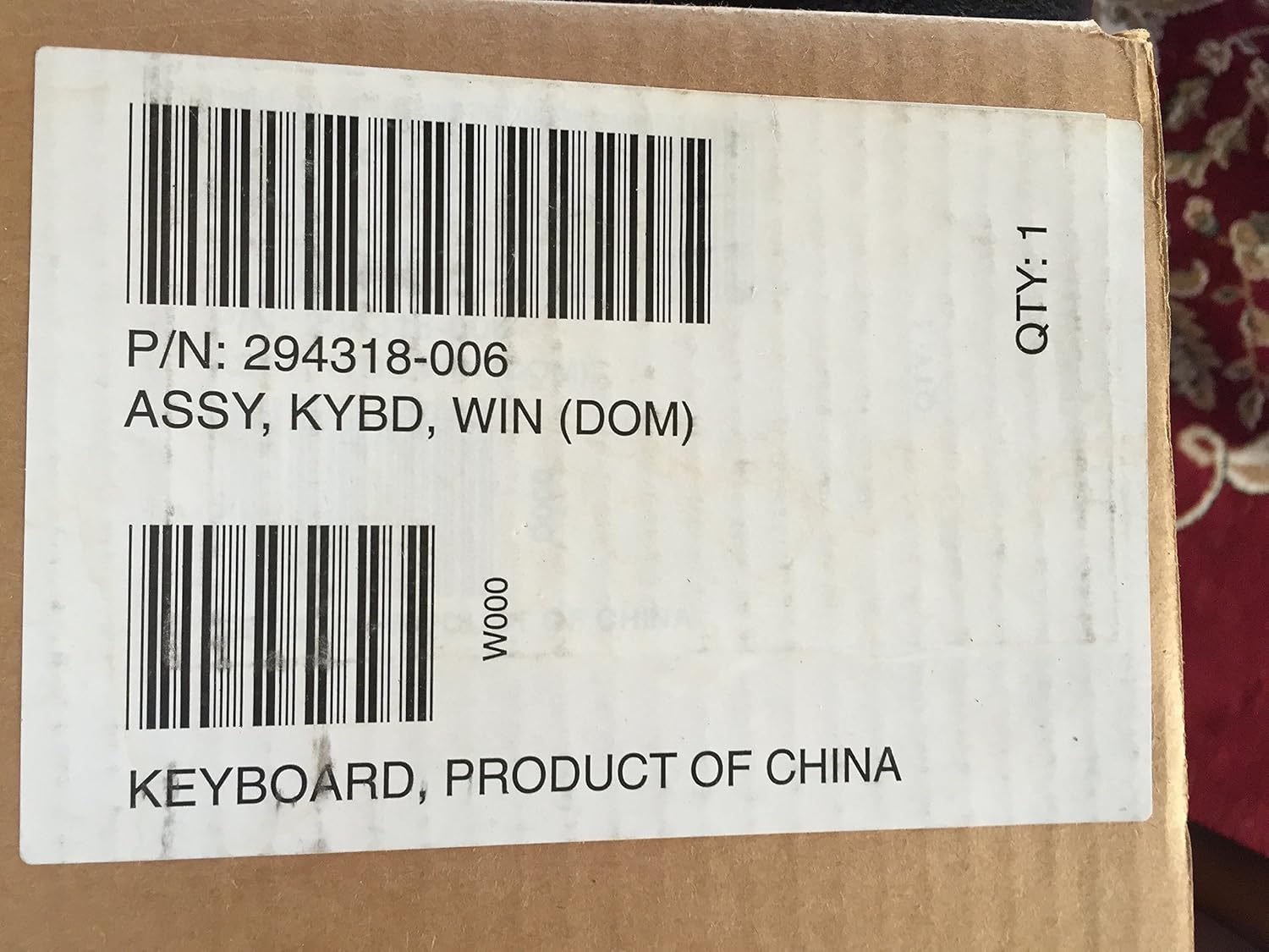 COMPAQ - COMPAQ 296434-001 KEYBOARD 296433-001