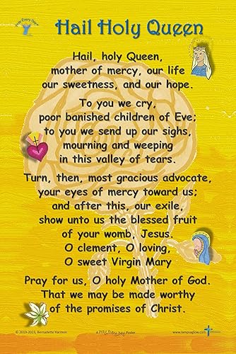 Miniatura 6 de Colección - Oraciones del Rosario - Póster de aula de 12 x 18 pulgadas (juego de 8)