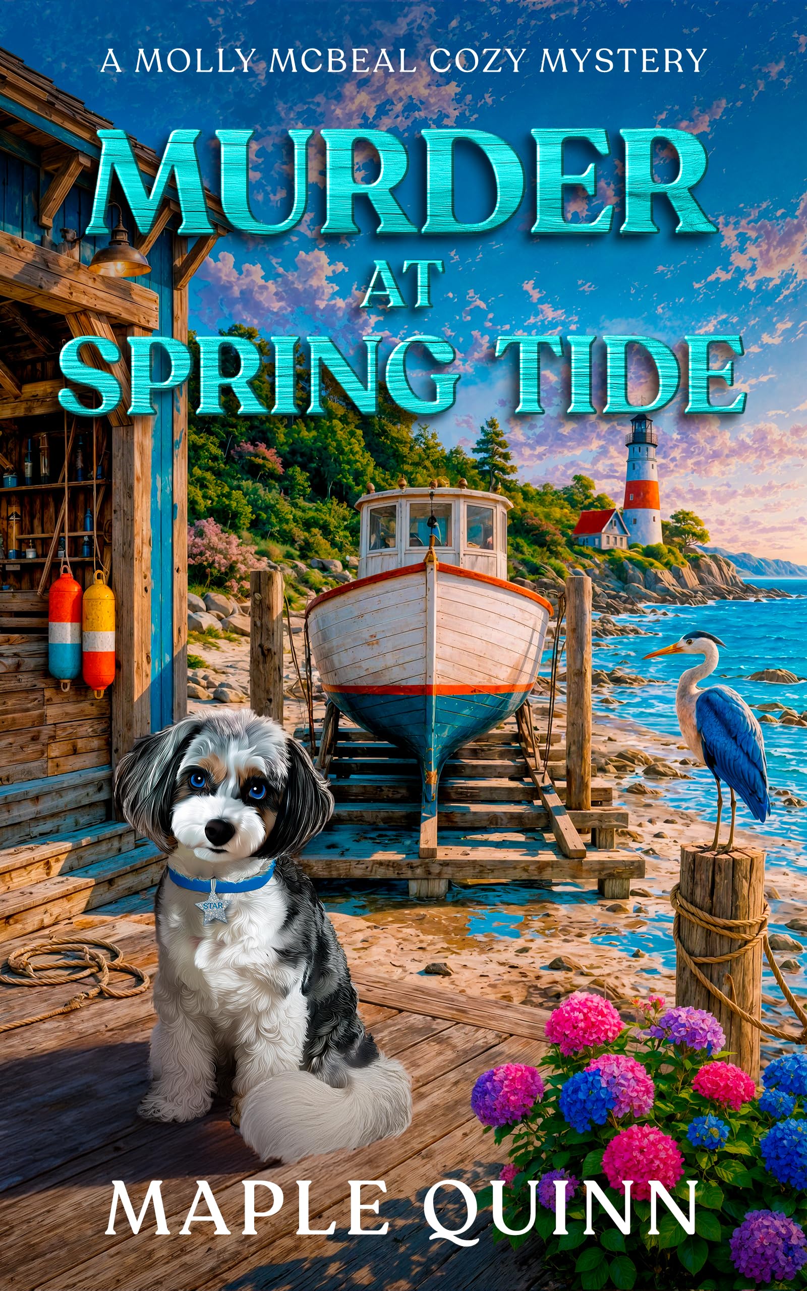 Murder at Spring Tide (Molly McBeal Cozy Mysteries Book 9)