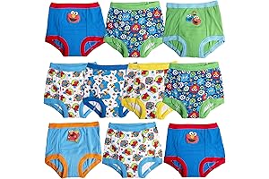 Toddlers' Nights: Transform Bedtime with Comfy Sesame-Street Potty Training Pants